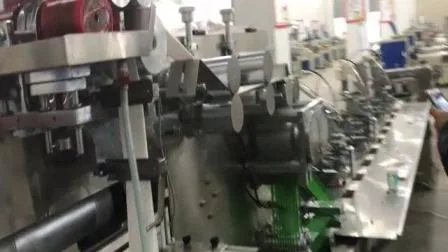 Hocheffiziente Serviettenfaltschneide-Druckmaschine, Geschirrverpackungsmaschine